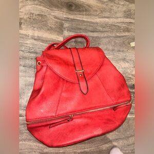 Leather purse/backpack